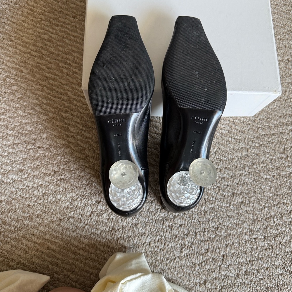 Celine Phoebe Philo Crystal Heel Boots - Picture 6 of 8